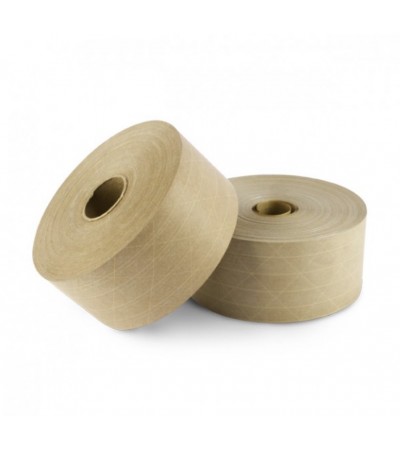 Kraft Paper Gummed Tape Reinforced 72mm*50m